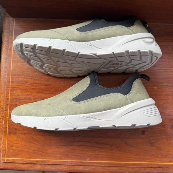 Jambu Men\'s Darren On The Go Shoes Arch Support All-Day Comfort Olive 13 NIB NWT main image 13